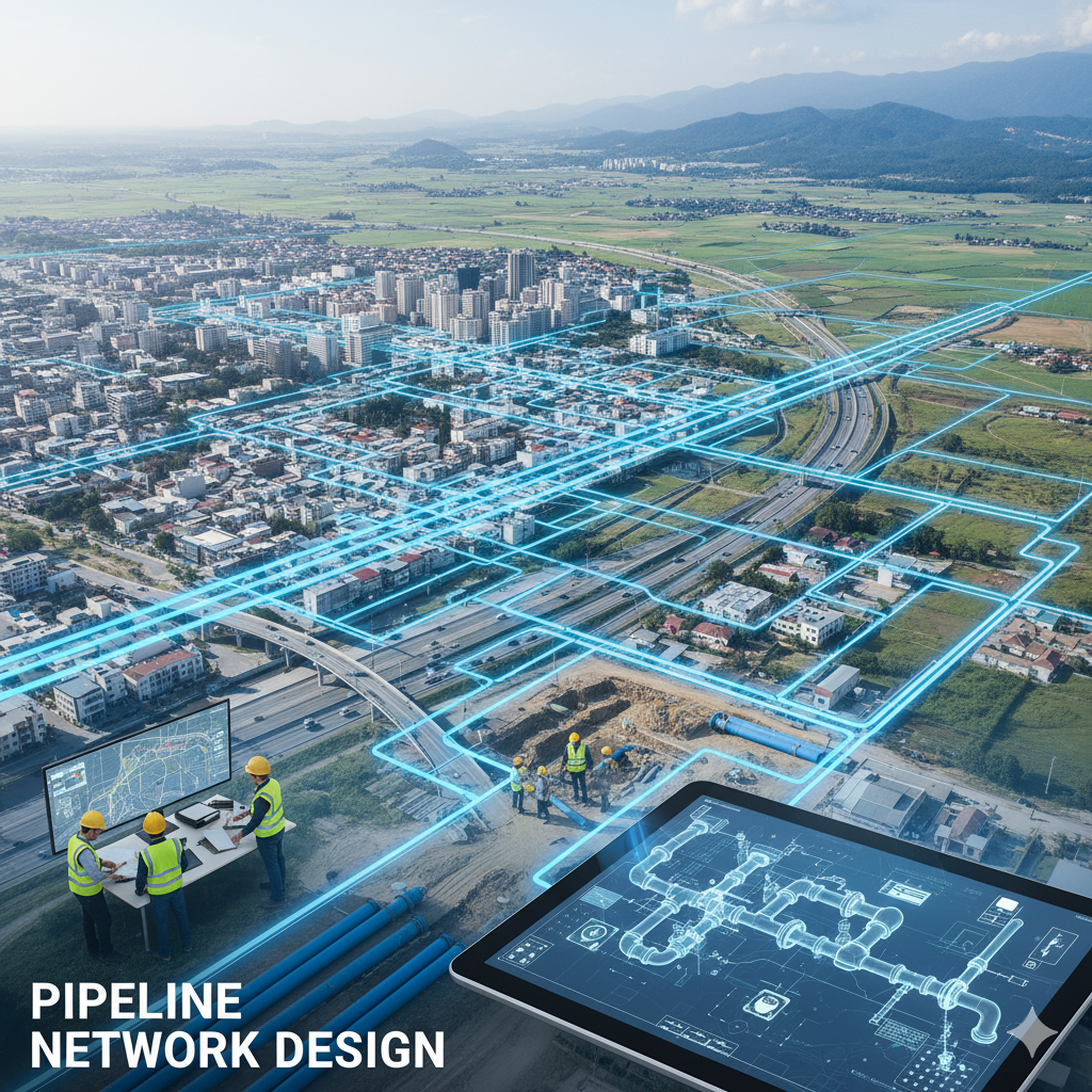 Engineering Pipe Network Database SD Engineering